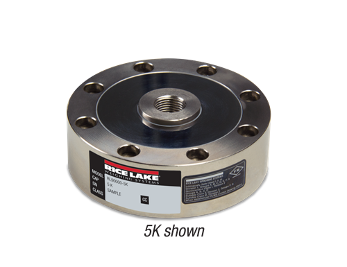 Rice Lake 5K compression disk load cell