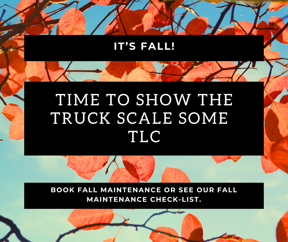 it's time to show your truck scale some TLC